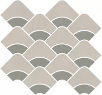 Плитка Керама Марацци Таделакт Декор Наборный Бежевый Светлый Зелёный Матовый Обрезной 30x28 см, поверхность матовая