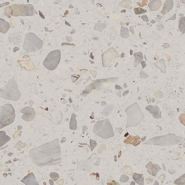 Плитка Керама Марацци Тараскон Стоун Серый Светлый Матовый Обрезной 60x60 см, поверхность матовая
