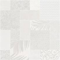 Плитка Керама Марацци Тассо Панно Белый Матовый Обрезной 60x60 см, поверхность матовая