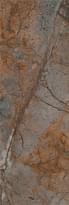 Плитка Керама Марацци Театро Коричневый Обрезной 25x75 см, поверхность глянец