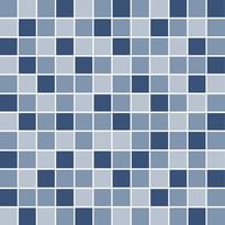 Плитка Керама Марацци Темари Декор Мозаичный Микс Синий Матовый 29.8x29.8 см, поверхность матовая