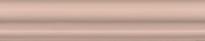 Плитка Керама Марацци Тортона Бордюр Багет Розовый 3x15 см, поверхность матовая