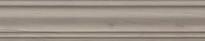 Плитка Керама Марацци Тровазо Плинтус Серый Матовый 8x39.8 см, поверхность матовая