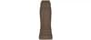 Плитка Керама Марацци Тровазо Угол Внешний Коричневый Матовый 8x2.9 см, поверхность матовая