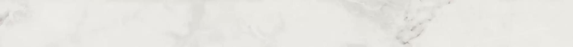 Плитка Керама Марацци Тубкаль Бордюр Белый Глянцевый Обрезной 30x2.5 см, поверхность глянец