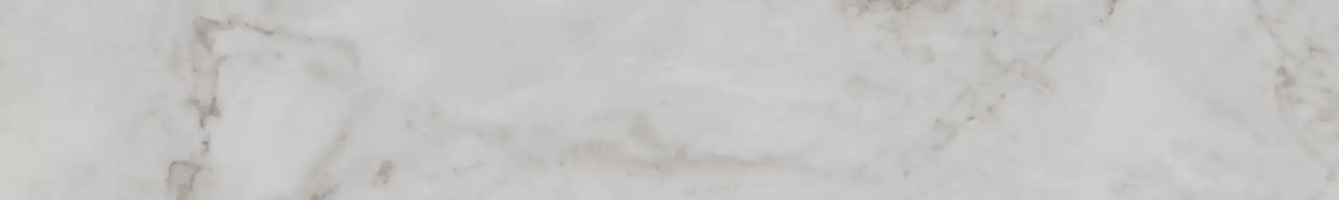 Плитка Керама Марацци Тубкаль Плинтус Белый Матовый Обрезной 60x9.5 см, поверхность матовая