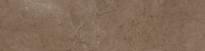 Плитка Керама Марацци Фаральони Подступенок Коричневый 9.6x40.2 см, поверхность матовая
