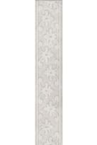 Плитка Керама Марацци Ферони Бордюр Серый Светлый Матовый 5.7x30 см, поверхность матовая