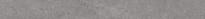 Плитка Керама Марацци Фондамента Подступенок Серый 10.7x119.5 см, поверхность матовая