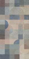 Плитка Керама Марацци Чементо Декор 2 Матовый Обрезной 30x60 см, поверхность матовая