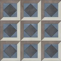 Плитка Керама Марацци Чементо Декор 5 Матовый 20x20 см, поверхность матовая