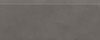 Плитка Керама Марацци Чементо Плинтус Коричневый Тёмный Матовый Обрезной 12x30 см, поверхность матовая