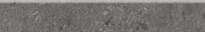 Плитка Керама Марацци Чеппо Ди Гре Плинтус Антрацит Матовый Обрезной 9.5x60 см, поверхность матовая