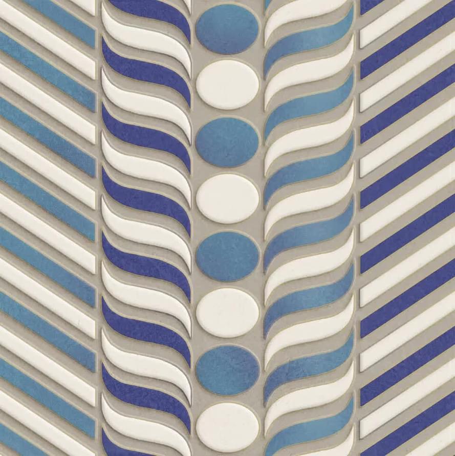 Плитка Керама Марацци Шавен Декор 5 Матовый 20x20 см, поверхность матовая