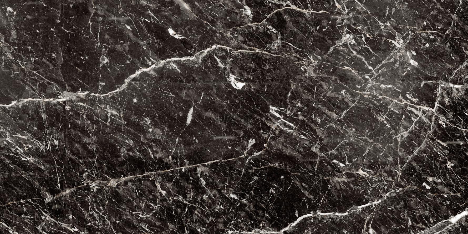 Плитка Керамин Найт Черный 60x120 см, поверхность полуполированная