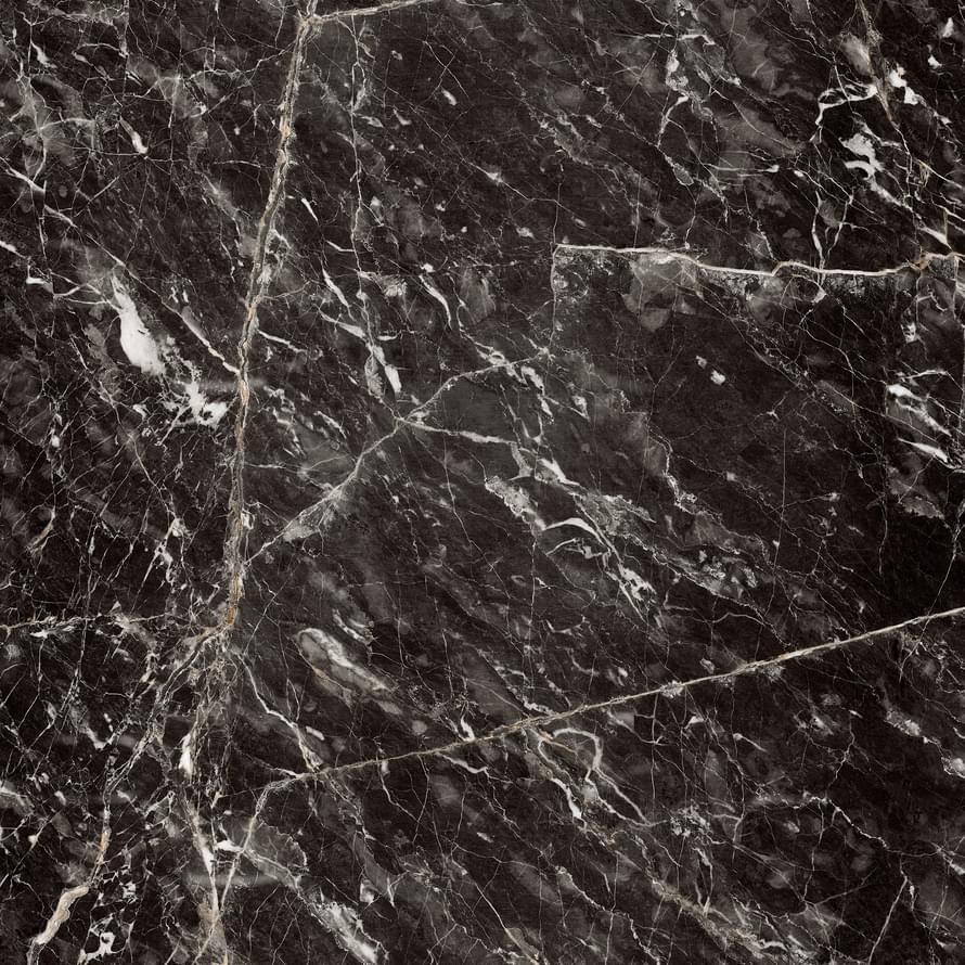 Плитка Керамин Найт Черный 60x60 см, поверхность полуполированная