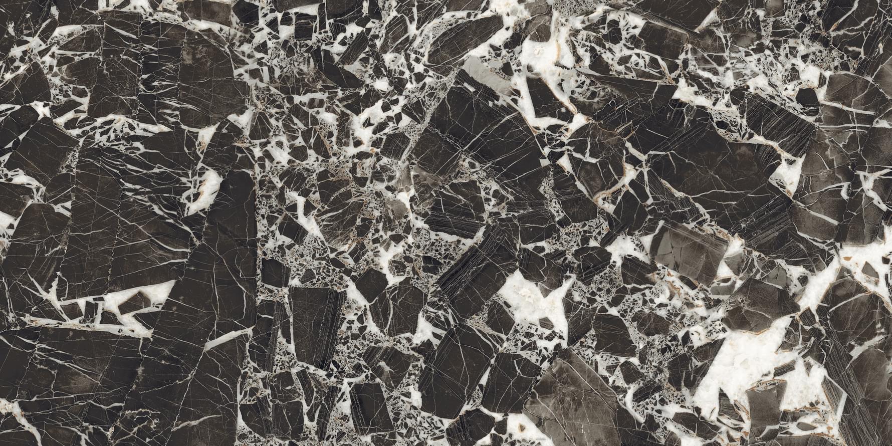 Плитка Керамин Нуар Черный 60x120 см, поверхность матовая