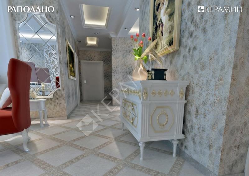 керамогранит фабрики Керамин коллекция Раполано