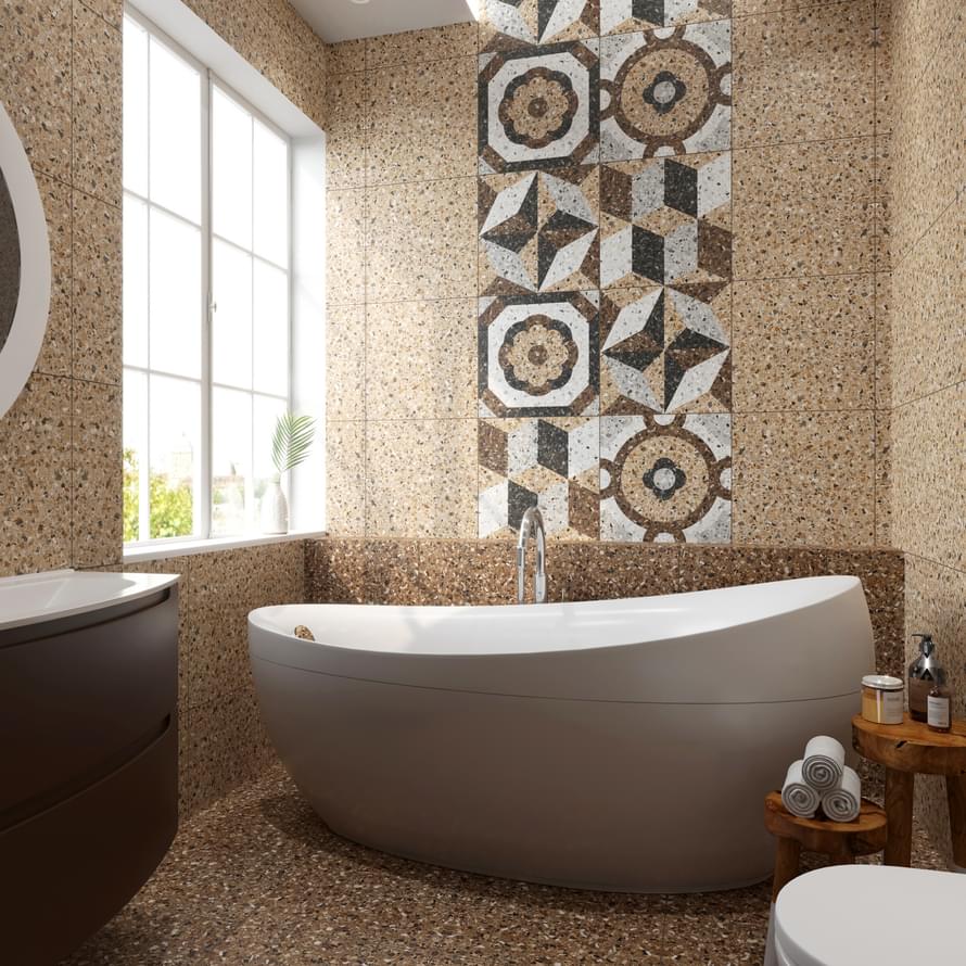 керамогранит фабрики Керамин коллекция Терраццо