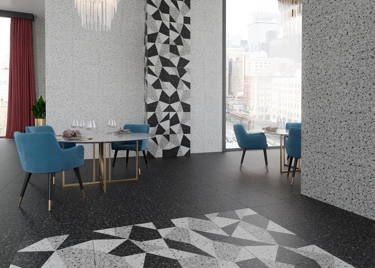 керамогранит фабрики Керамин коллекция Терраццо