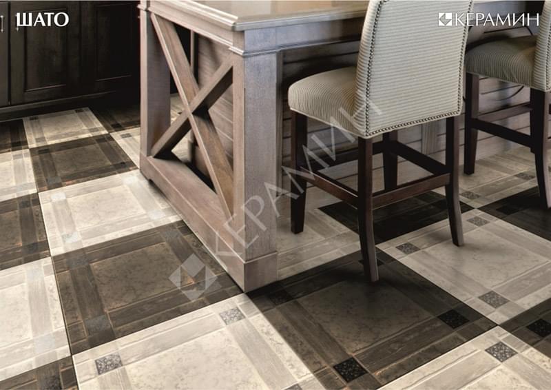керамогранит фабрики Керамин коллекция Шато