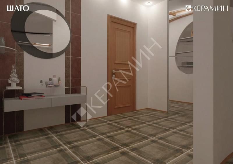 керамогранит фабрики Керамин коллекция Шато