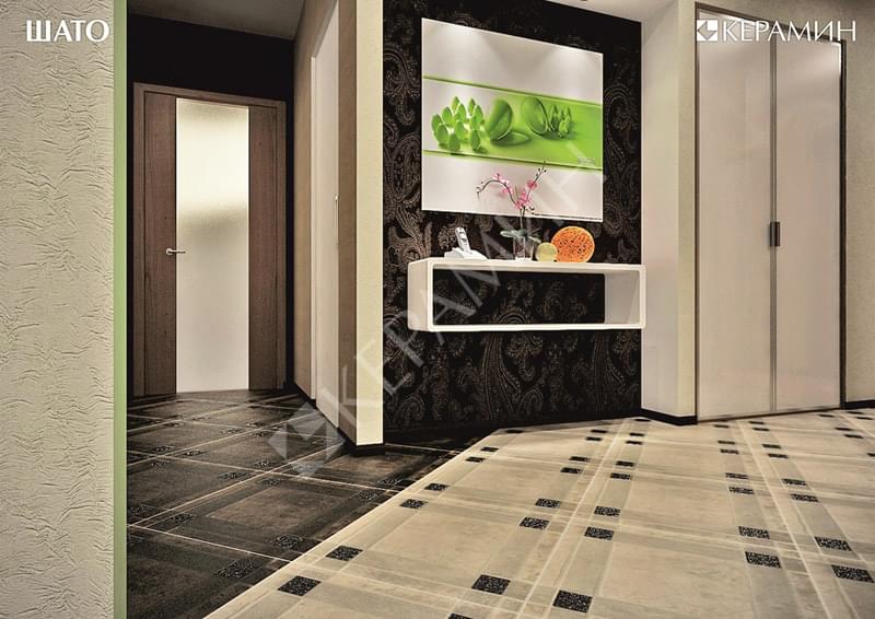 керамогранит фабрики Керамин коллекция Шато