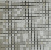 Плитка Керамоград Мозаика Алюминиевая LP01A 30x30 см, поверхность микс