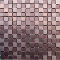 Плитка Керамоград Мозаика Алюминиевая LP13 30.4x30.4 см, поверхность микс