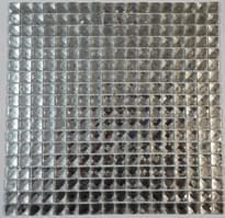 Плитка Керамоград Мозаика Зеркальная Из Страз F15x1 30x30 см, поверхность глянец, рельефная