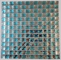 Плитка Керамоград Мозаика Зеркальная Из Страз F2x7 30x30 см, поверхность глянец, рельефная