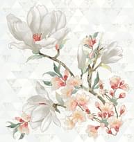 Плитка Керлайф Primavera Panno Magnolia Bianco 70.9x75.3 см, поверхность глянец