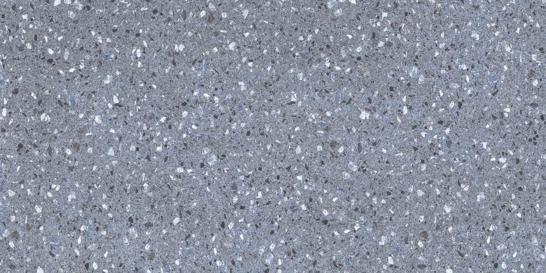 Плитка Пиастрелла Голубой Терраццо 60x120 см, поверхность матовая