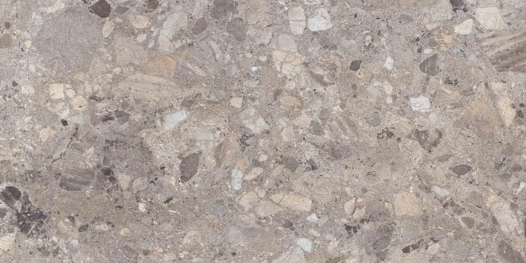 Плитка Пиастрелла Камень Река Серый 60x120 см, поверхность матовая