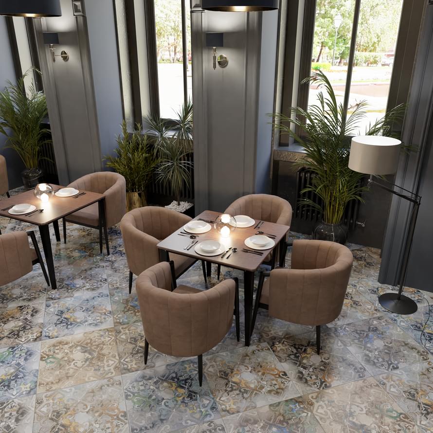 керамогранит фабрики Пиастрелла коллекция Узоры