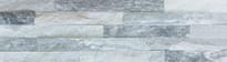 Плитка Сланец Classic Кварцит Бело-Серый 15x60 см, поверхность матовая, рельефная