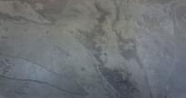 Плитка Сланец Плитка Браш Черный 30x60 см, поверхность матовая