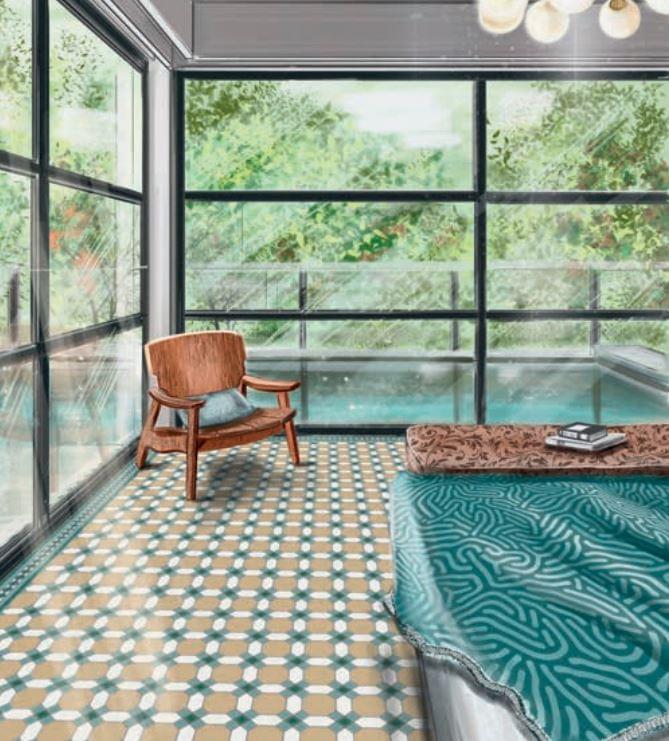 керамогранит фабрики Топ Рус коллекция Вера