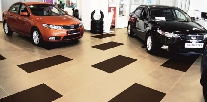 керамогранит фабрики Уральский Гранит коллекция Матовая